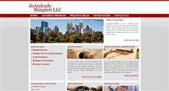 Desktop Screenshot of demalawfirm.com