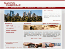 Tablet Screenshot of demalawfirm.com